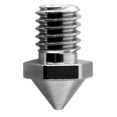 Micro Swiss Brass Plated Wear Resistant Nozzle for FlashForge Creator 3 Pro- 0.4 MM