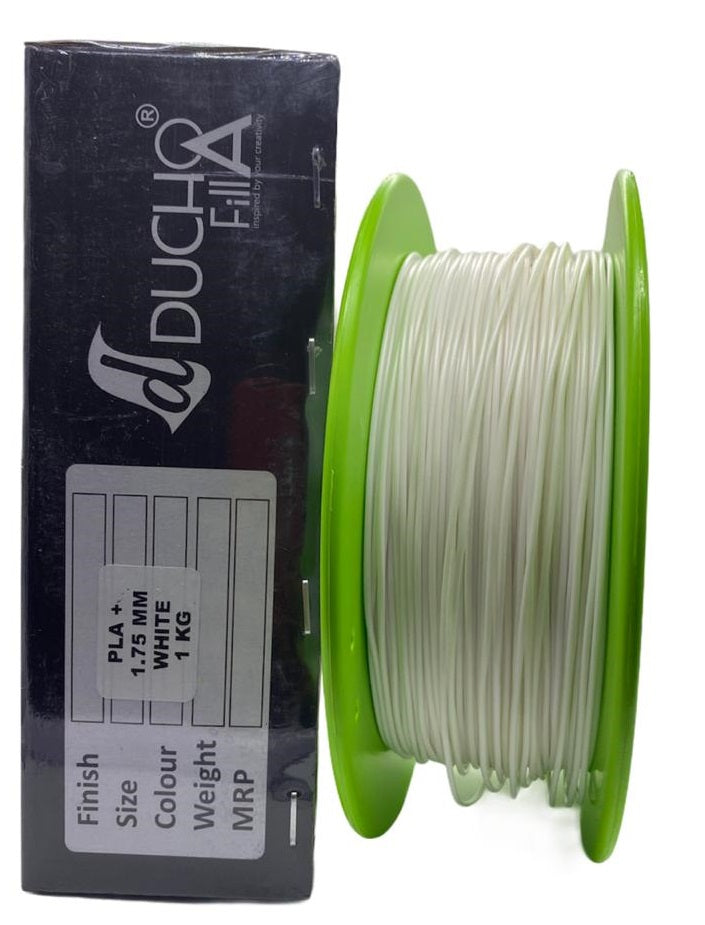 DuchoFilla  PLA Plus PLA+ Filament 1.75MM- White