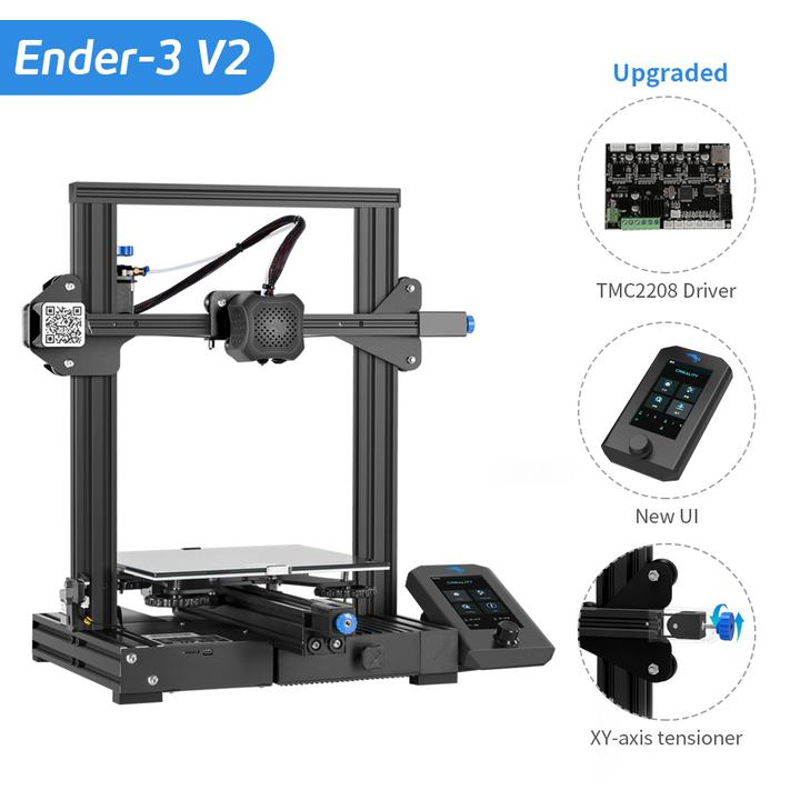 Creality Ender-3 V2 FDM 3D Printer - Used Printer in excellent condition