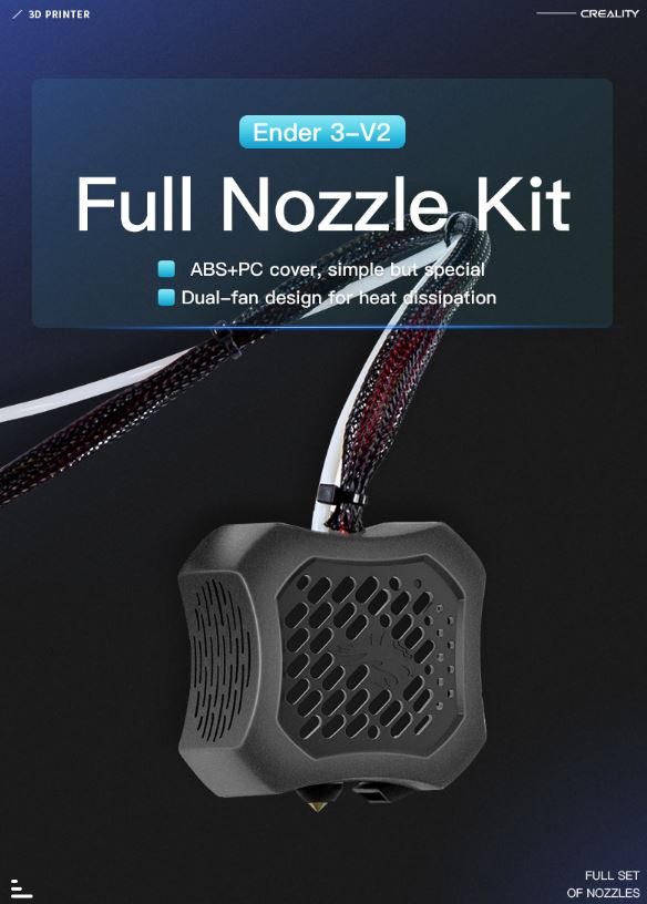 Creality Ender 3 V2 3D Printer Full Hotend Kit
