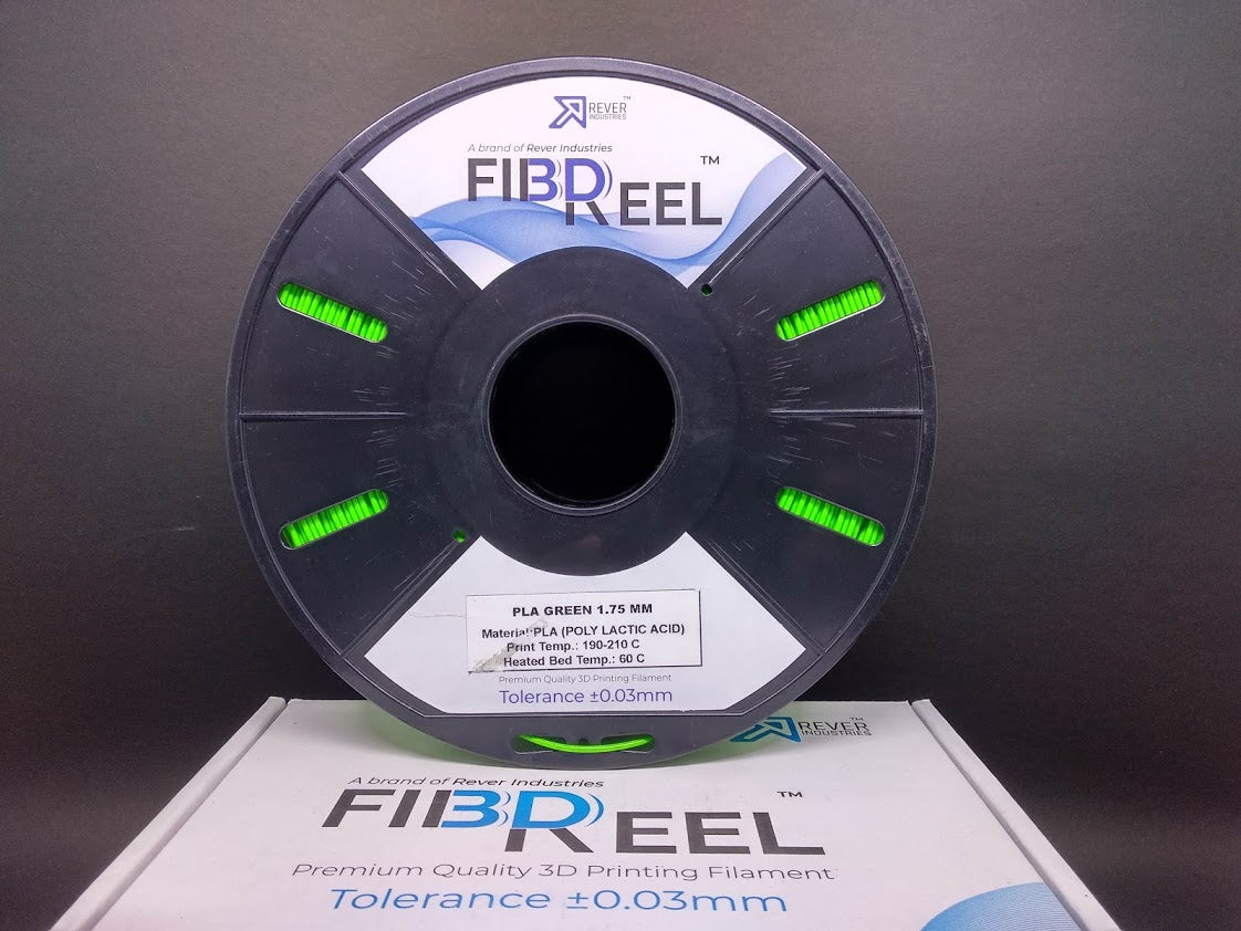 Fibreel 3D Printer Filament-PLA 1.75MM - Green 1 KG