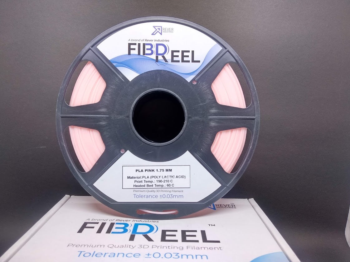 Fibreel 3D Printer Filament-PLA 1.75MM - Pink 1 KG