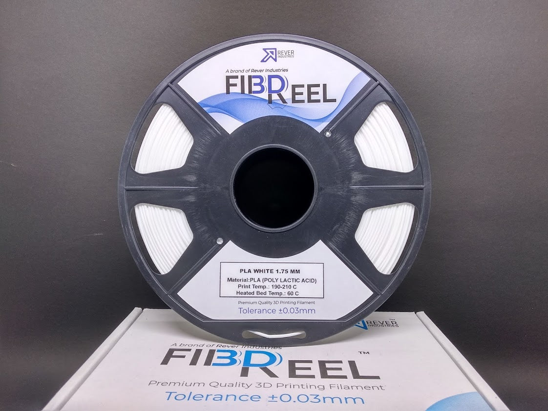 Fibreel PLA Filament 1.75MM - White 1 KG