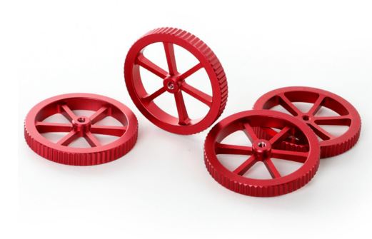 Creality 3D Printer Parts Large Size Red Nut with Leveling 4 PCS/set