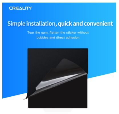 Creality Magnetic Sticker with Edge 310*310*1mm for CR 10 3D Printer