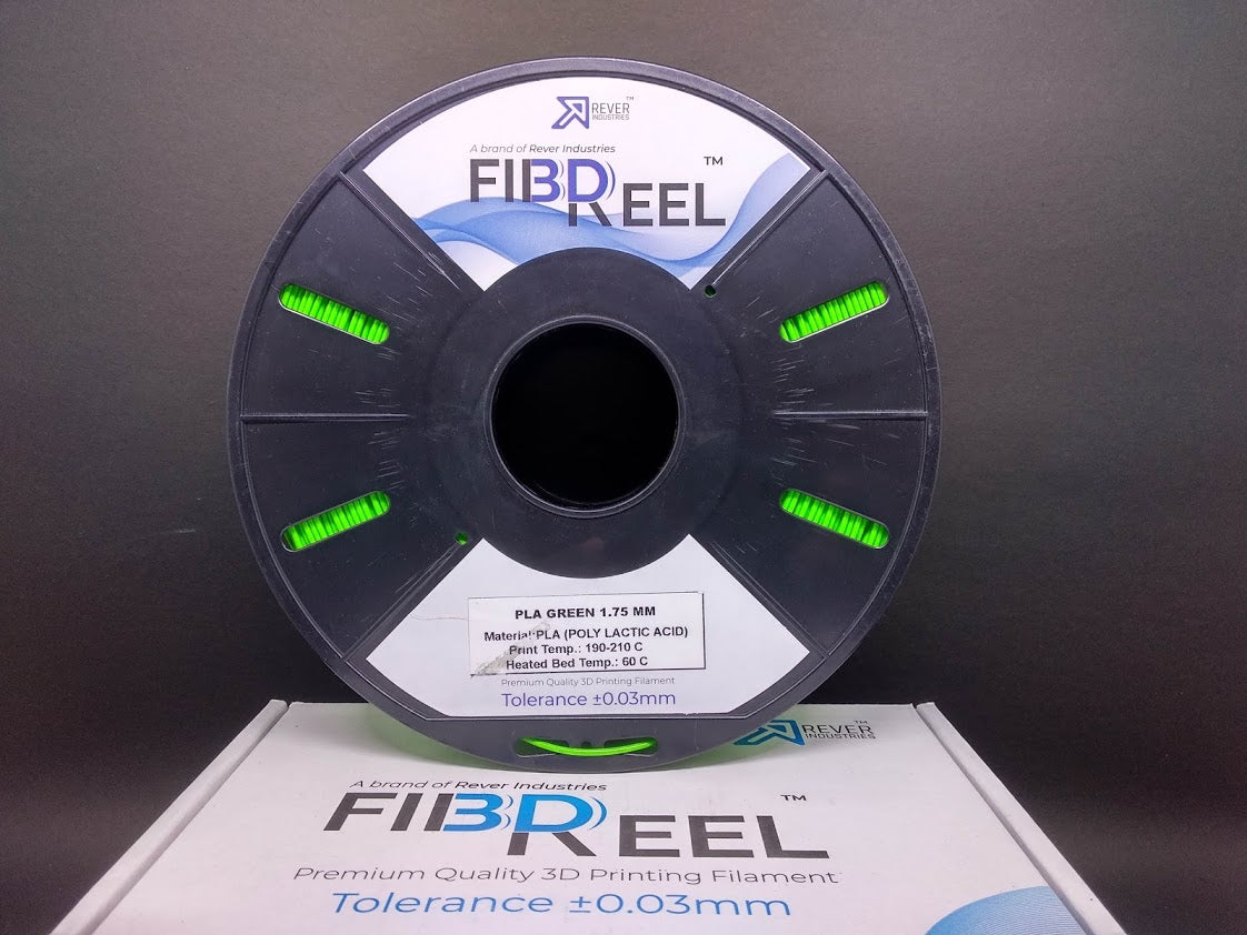 Fibreel 3D Printer Filament-PLA 1.75MM - Green 1 KG