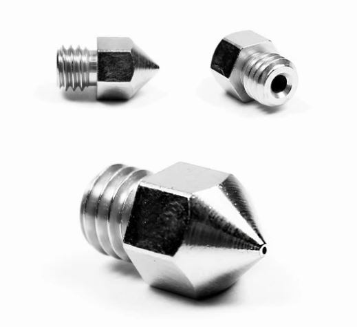Micro-swiss MK8 Plated Wear Resistant Nozzle (CR10 / ENDER / TORNADO / MAKERBOT)