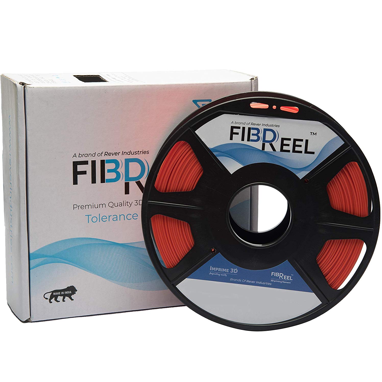 Fibreel PLA Filament 1.75MM - Red 1 KG