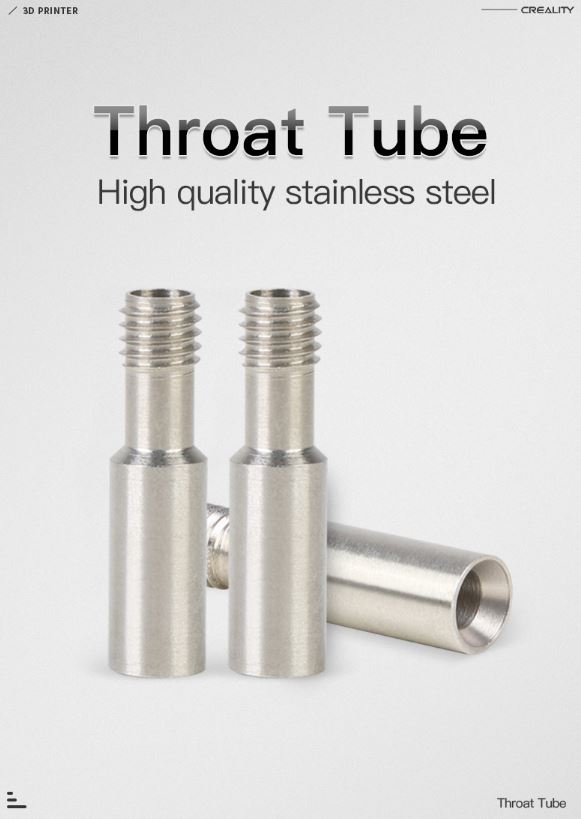Creality 3D Printer Throat Tube Kit - 1 PC
