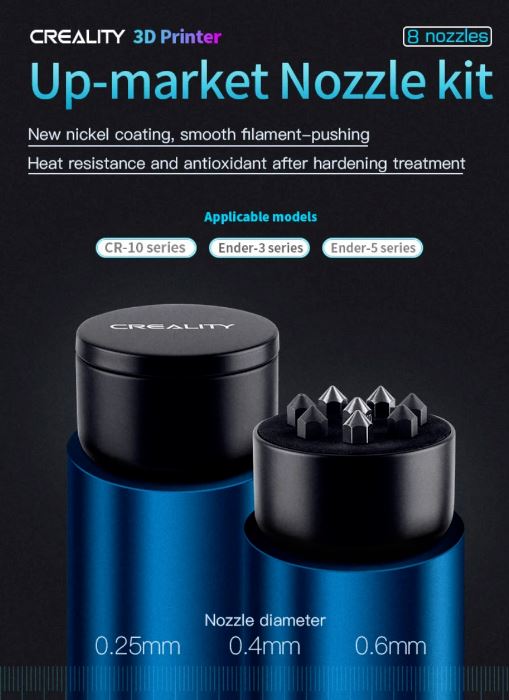 Creality Up-market nozzles- Variant Pack